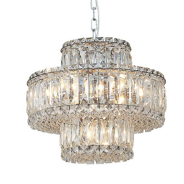 Подвесная люстра Newport 8458+3/C chrome М0067682