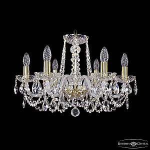 Подвесная люстра Bohemia Ivele Crystal 1402/6/195 G