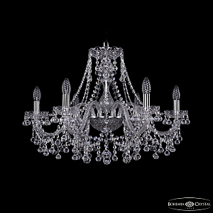 Подвесная люстра Bohemia Ivele Crystal 1409/6/240 Ni