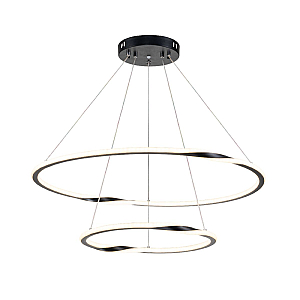 Подвесная люстра Arte Lamp Veritate A2211SP-2BK