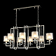 Подвесная люстра Crystal Lux Nicolas SP8 L1000 Gold/White
