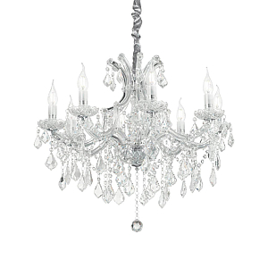 Подвесная люстра Ideal Lux Napoleon SP8 Cromo 167244