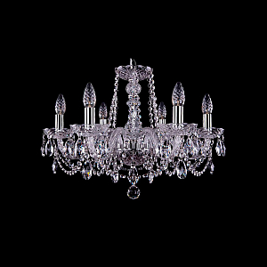 Подвесная люстра Bohemia Ivele Crystal 1402/6/195 Ni