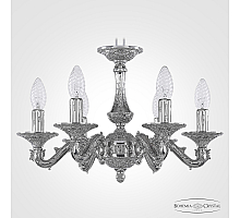 Подвесная люстра Bohemia Ivele Crystal Florence 71102/6/125 Ni