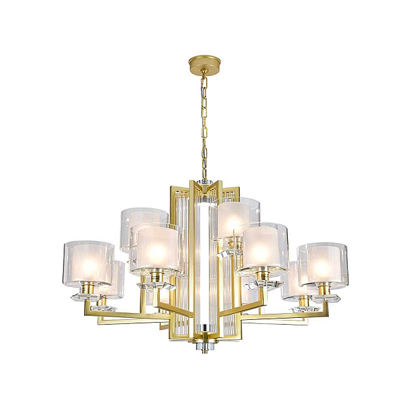 Подвесная люстра Newport 4408+4/C mat.gold М0071515