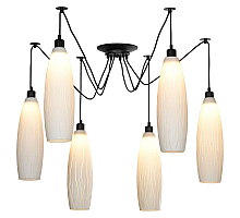 Подвесная люстра Lussole Loft Shirley LSP-8435