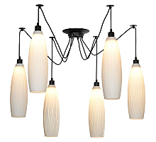 Подвесная люстра Lussole Loft Shirley LSP-8435