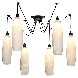 Подвесная люстра Lussole Loft Shirley LSP-8435