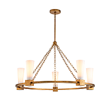 Подвесная люстра Elstead Lighting KRISTY5-DG-OPAL