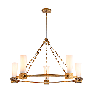 Подвесная люстра Elstead Lighting KRISTY5-DG-OPAL