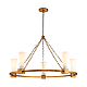 Подвесная люстра Elstead Lighting KRISTY5-DG-OPAL