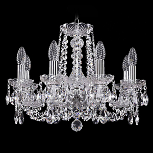 Подвесная люстра Bohemia Ivele Crystal 1402/8/160 Ni