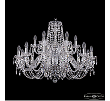 Подвесная люстра Bohemia Ivele Crystal 1402/12+6/300/2d Ni