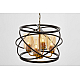 Подвесная люстра Lumina Deco LDP 8004-4 BK+MD