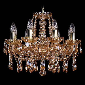 Подвесная люстра Bohemia Ivele Crystal 1413/8/165 G M721