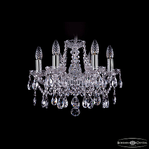 Подвесная люстра Bohemia Ivele Crystal 1413/6/141 Ni