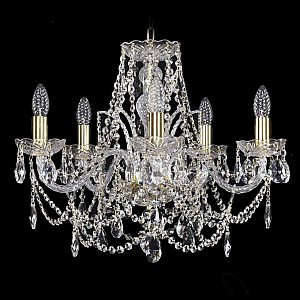 Подвесная люстра Bohemia Ivele Crystal 1411/5/195 G