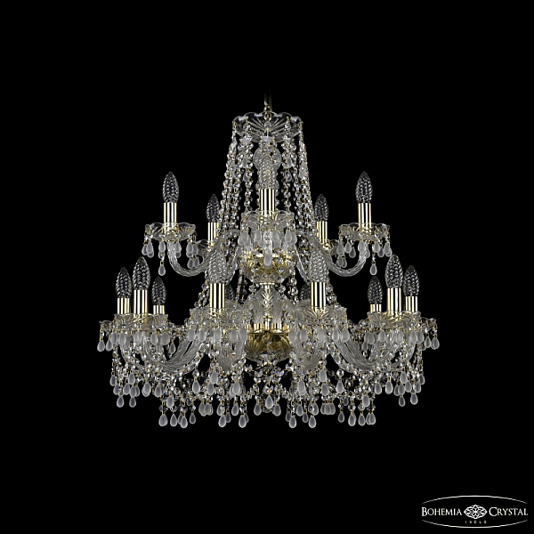 Подвесная люстра Bohemia Ivele 1410/10+5/240/2d G V0300