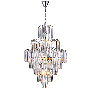 Подвесная люстра Natali Kovaltseva NIAGARA 81424/8C CHROME