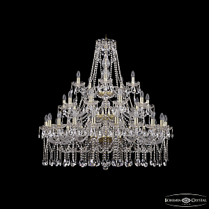 Подвесная люстра Bohemia Ivele Crystal 1413/20+10+5/400/3d G