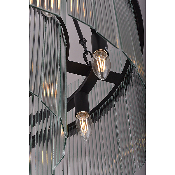 Подвесная люстра DeLight Collection MD2313-8A matt black