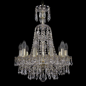 Подвесная люстра Bohemia Ivele Crystal 1403/10/141/XL-61 G