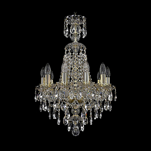 Подвесная люстра Bohemia Ivele Crystal 1415/10/141/XL-66 G