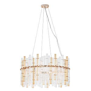 Подвесная люстра Arte Lamp Crystalla A4111LM-16GO