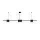 Подвесная люстра Denkirs Orbit DK4063-BK