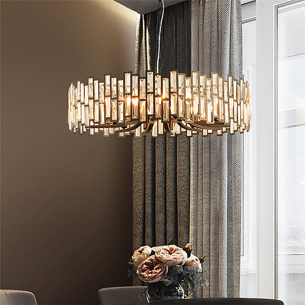 Подвесная люстра Delight Collection D8524P/L black/clear