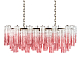 Подвесная люстра Loft IT Murano 10580/1000R Clear pink