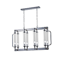 Подвесная люстра Crystal Lux TOMAS SP8 L1000 CHROME