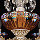 Подвесная люстра Bohemia Ivele Crystal AL79101/10+5/250/2D A WMG P Shampan/M-1G