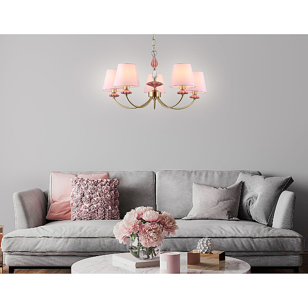 Подвесная люстра Ambrella Light High Light Ceramo Classic LH75024