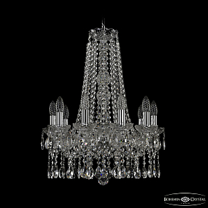 Подвесная люстра Bohemia Ivele Crystal 1413/10/165/h-62 Ni