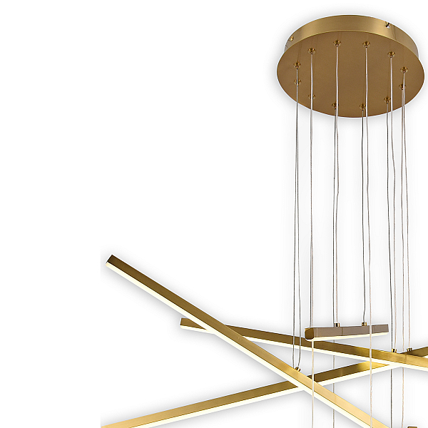 Подвесная люстра Natali Kovaltseva LED LAMPS 81103/6C BRASS