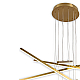 Подвесная люстра Natali Kovaltseva LED LAMPS 81103/6C BRASS