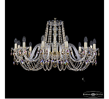 Подвесная люстра Bohemia Ivele Crystal 1402/12/360 G R801