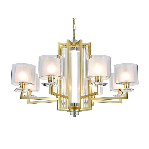Подвесная люстра Newport 4408+1/C mat.gold М0071514