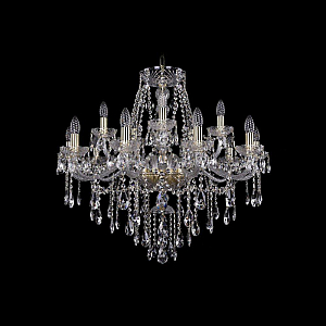 Подвесная люстра Bohemia Ivele Crystal 1415/10+5/300 G