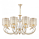 Подвесная люстра Arte Milano Florentia-1237 301237/8 Wh/Gd