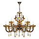 Подвесная люстра iLamp Asia 81069-8+4 BR