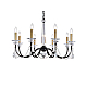 Подвесная люстра Newport 3978/C black+brass М0071829