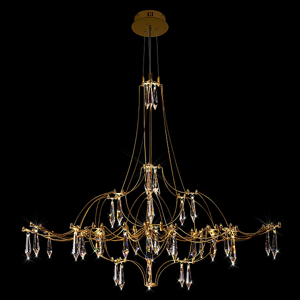Подвесная люстра Loft IT Mira 10588/800 Gold Asfour