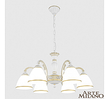 Подвесная люстра Arte Milano 340837/6 WT+G