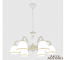 Подвесная люстра Arte Milano 340837/6 WT+G