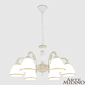 Подвесная люстра Arte Milano 340837/6 WT+G