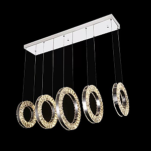 Подвесная люстра iLedex Crystal ice 4460-5 72W CR
