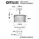 Подвесная люстра Citilux CL306141