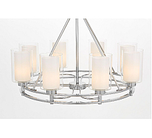 Подвесная люстра Lumina Deco Marietta LDP 8025-8 CHR+WT